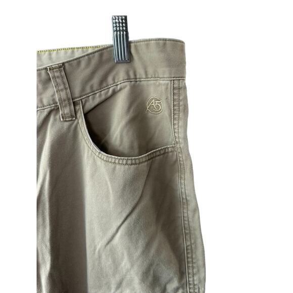 The North Face A5 Series Khaki 11.5" Cargo Shorts Men's Size 34 - Picture 4 of 10